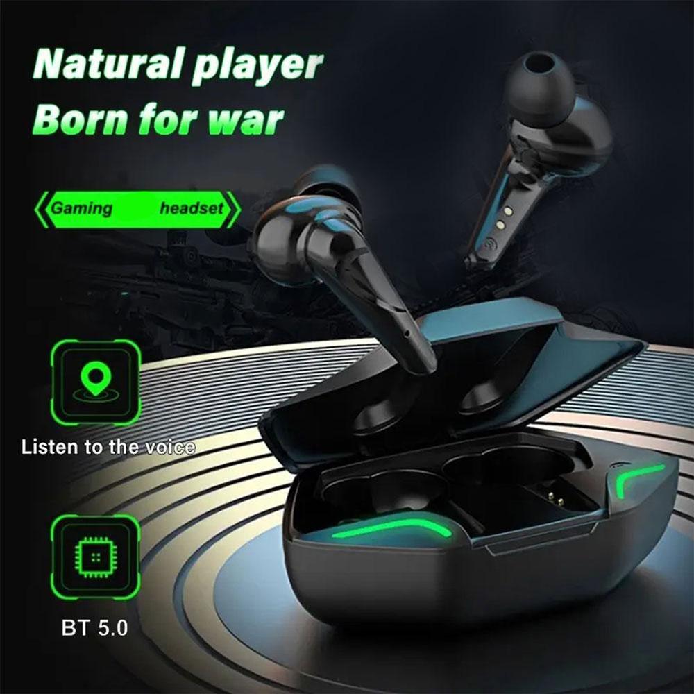 1 Pcs G11 5.0 Gaming Wireless Bluetooth In Ear Style Earphones Electronic Game Earphones With Mic Charging Box Bluetooth Headset 2