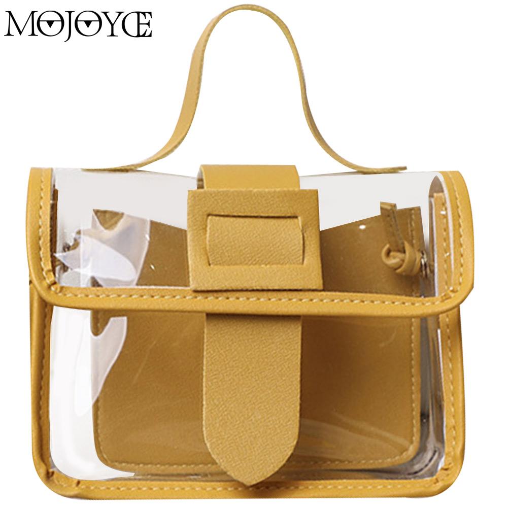 Women Jelly Small Shoulder Bag PVC Transparent Ladies Crossbody Messenger Bags Fashion Shopping Daily Luxury Handbag 1